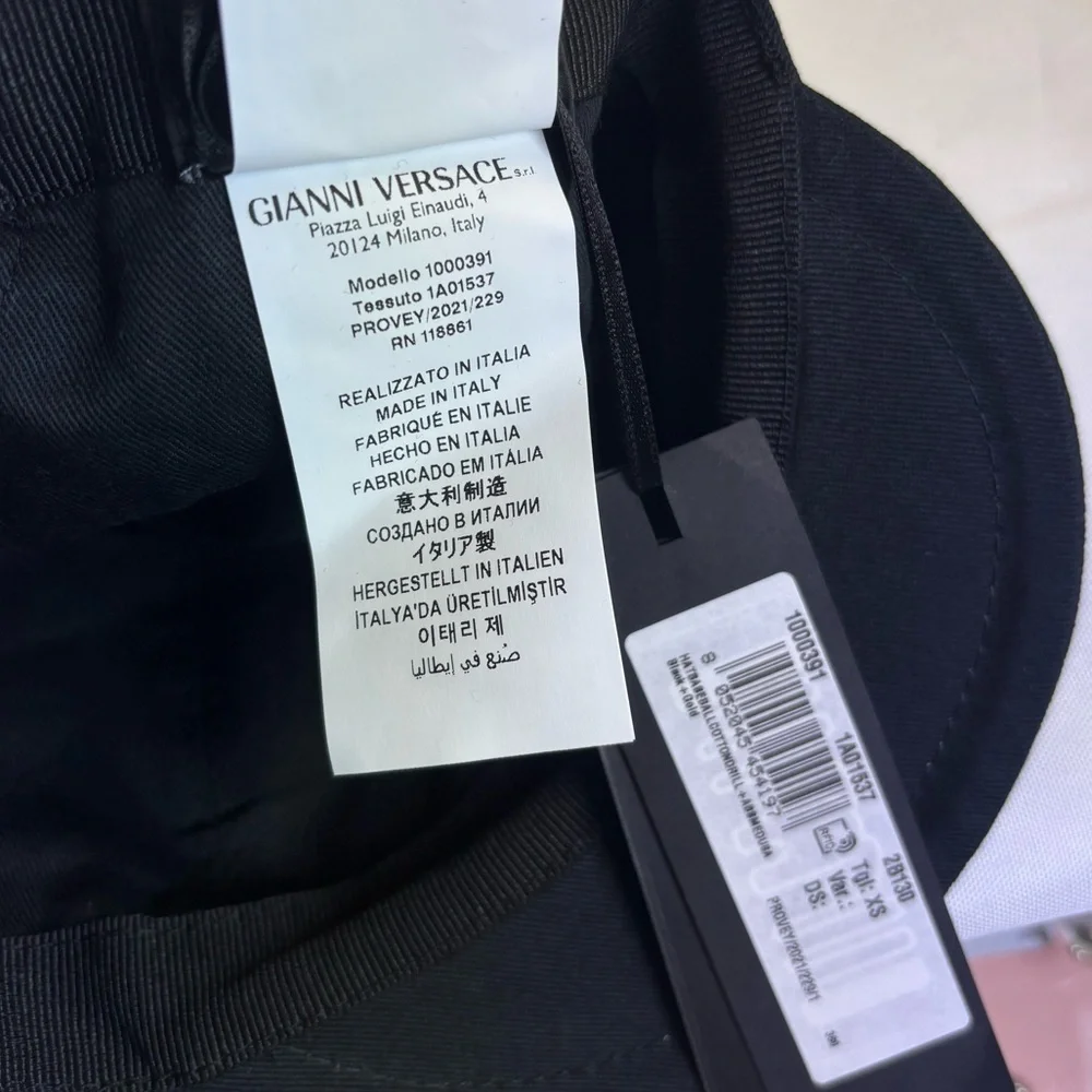 NWT VERSACE Kids Medusa-Head baseball cap